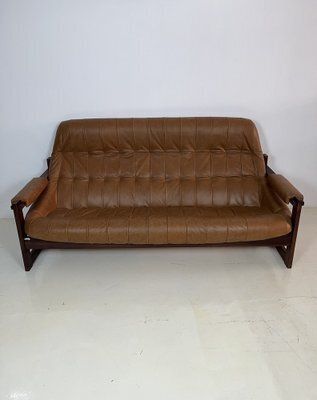 photo furniture Sofa And Armchairs By Percival Lafer, 1960s, Set Of 3