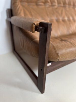 photo vinterior Sofa And Armchairs By Percival Lafer, 1960s, Set Of 3