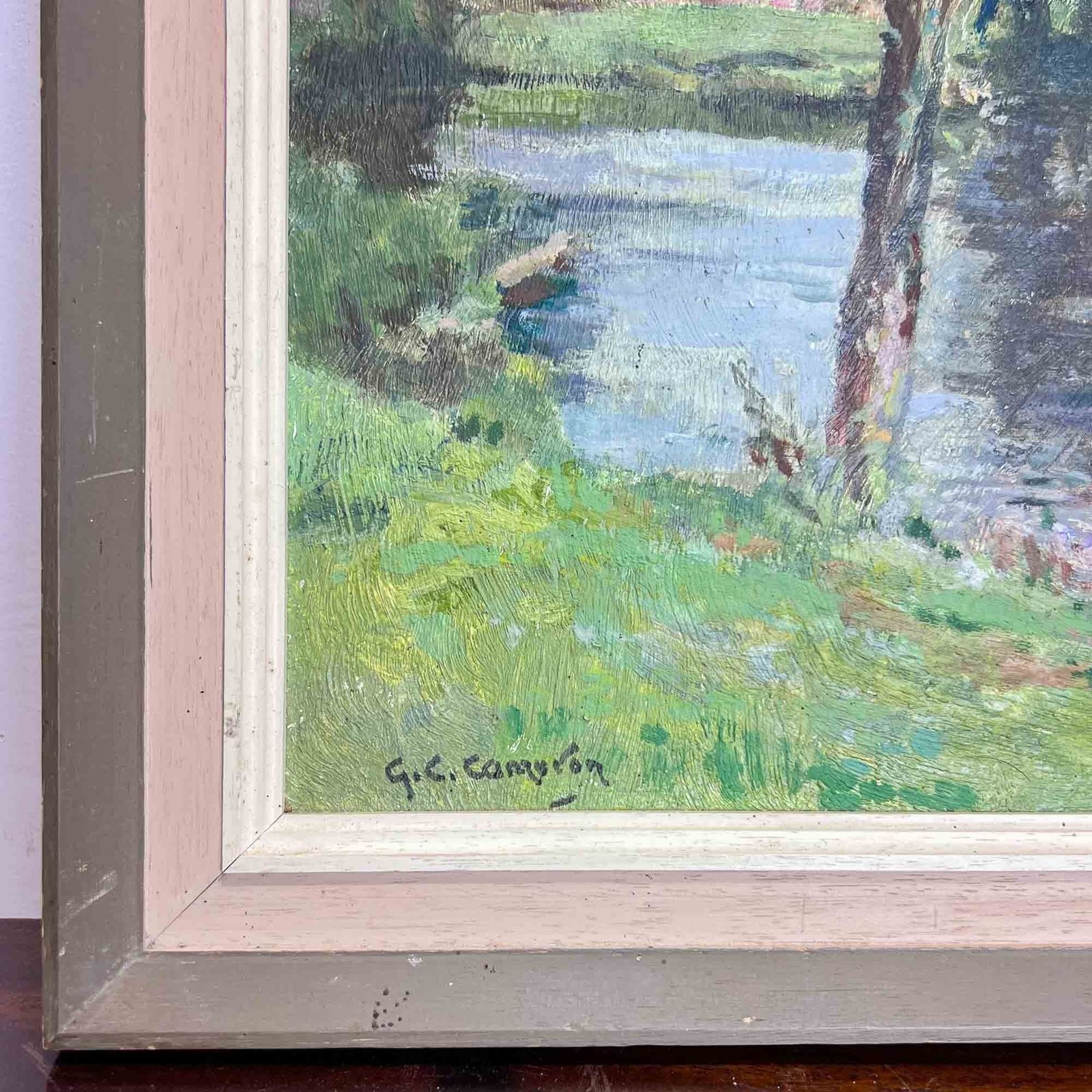 'River Wye, Near Hay On Wye' By G C Cameron photo Art