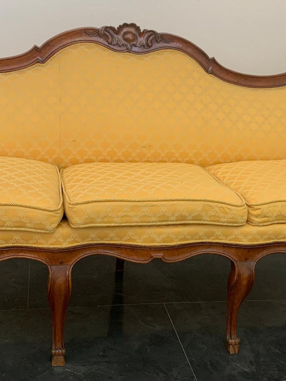 Louis XV Style Conversation Sofa, 19th Century photo vinterior