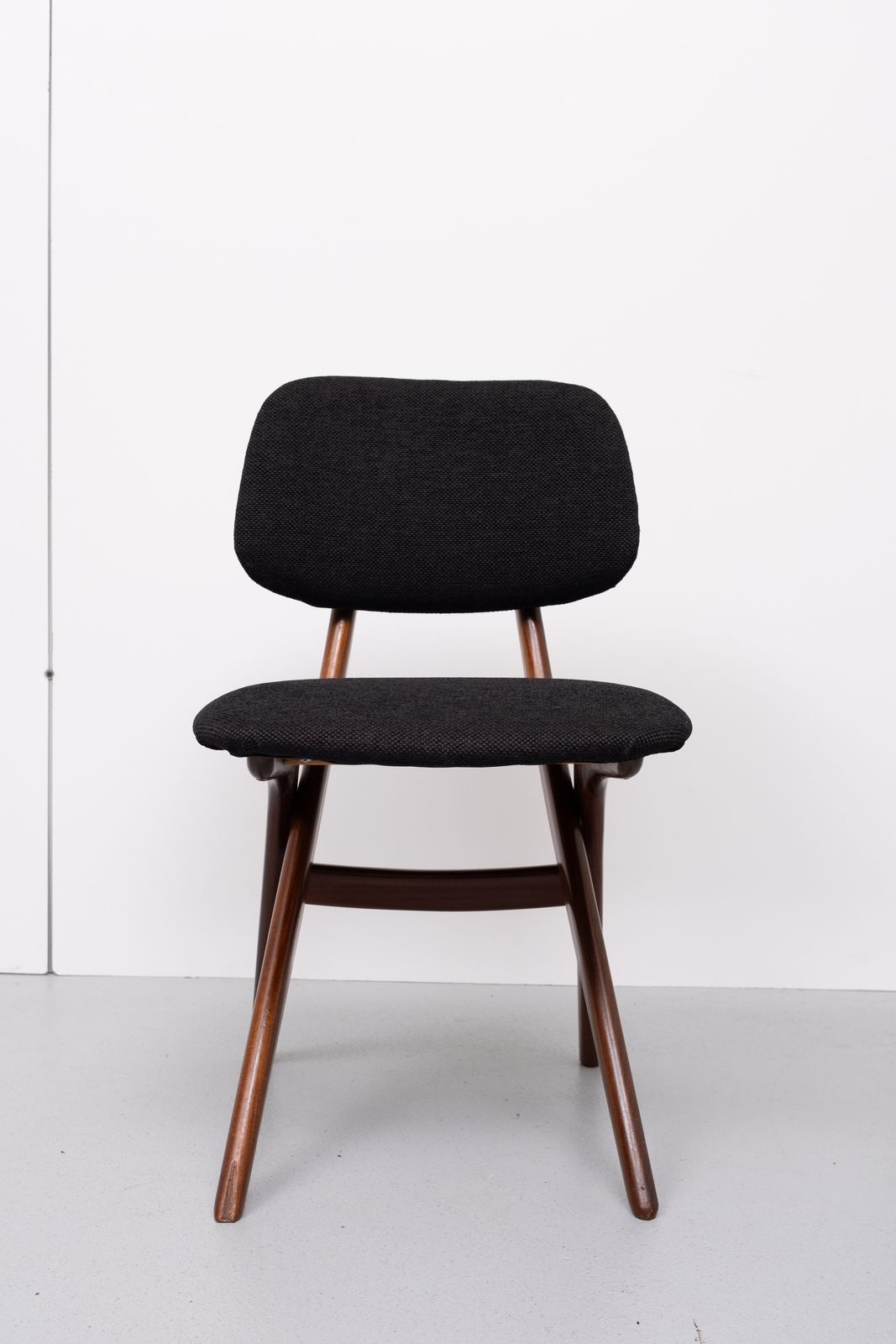 Dutch Scissors Dining Chairs Louis By Van Teeffelen For Wébé, 1959, Set Of 8 photo furniture