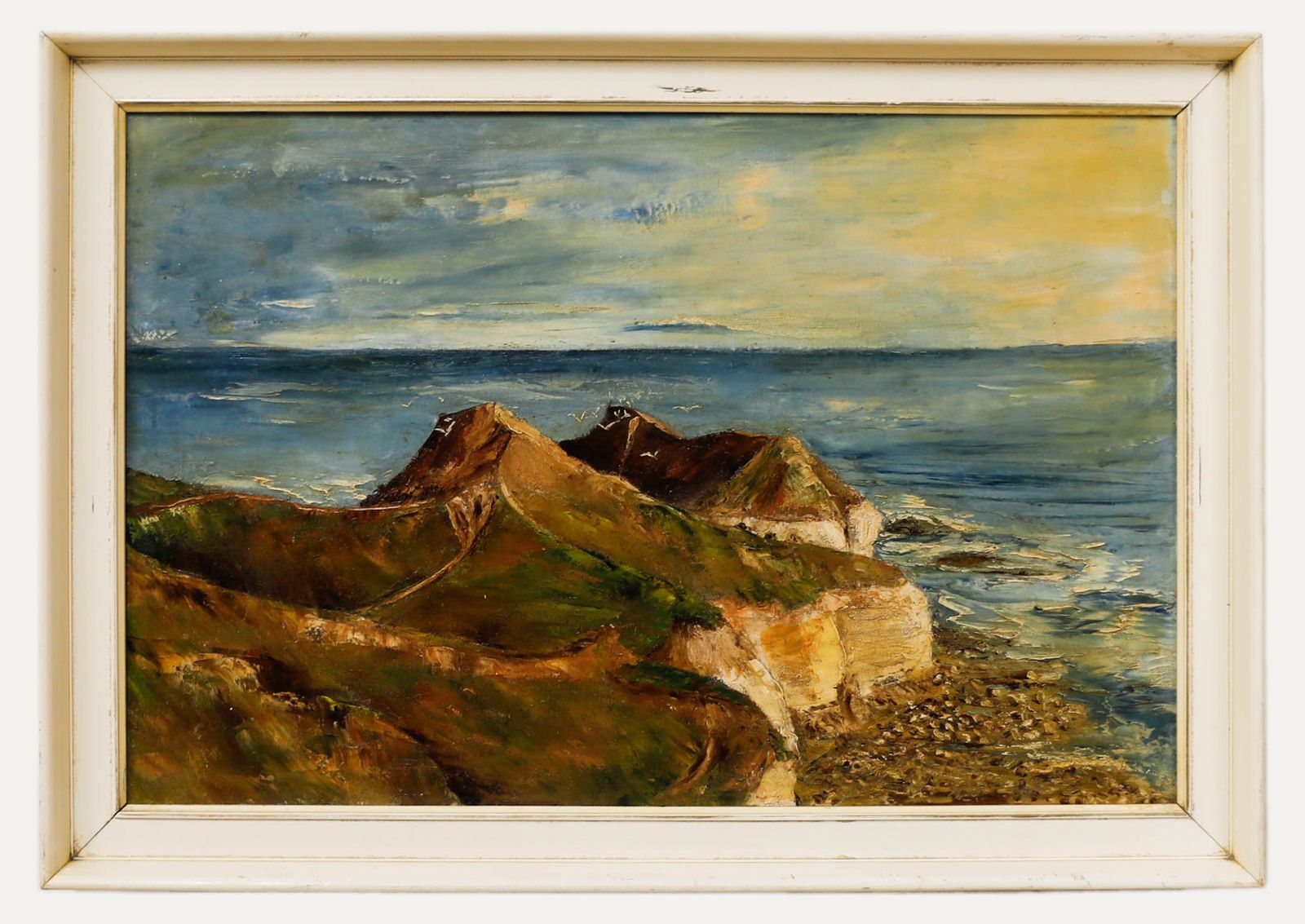 Gwen Howard  20th Century Oil, North Landing, Flamborough