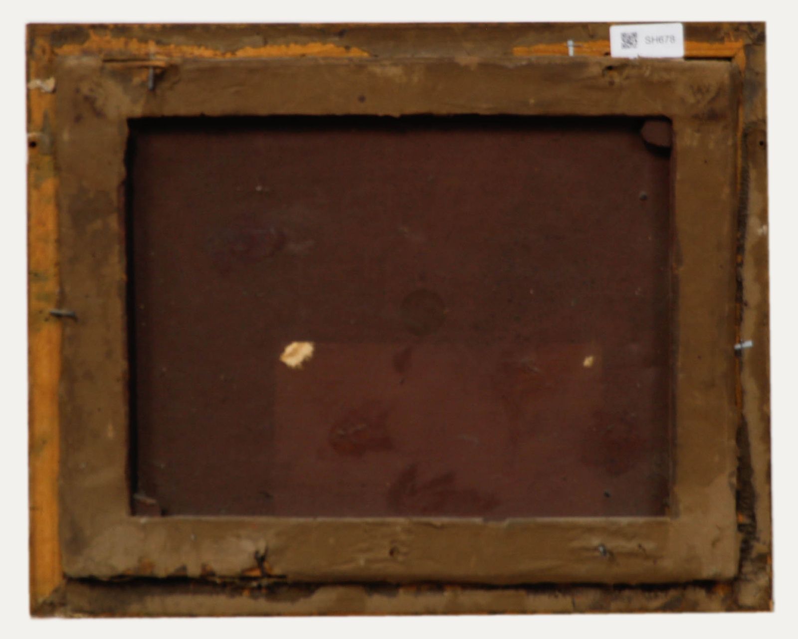 Framed 19th Century Oil Quarry Lake photo for sale