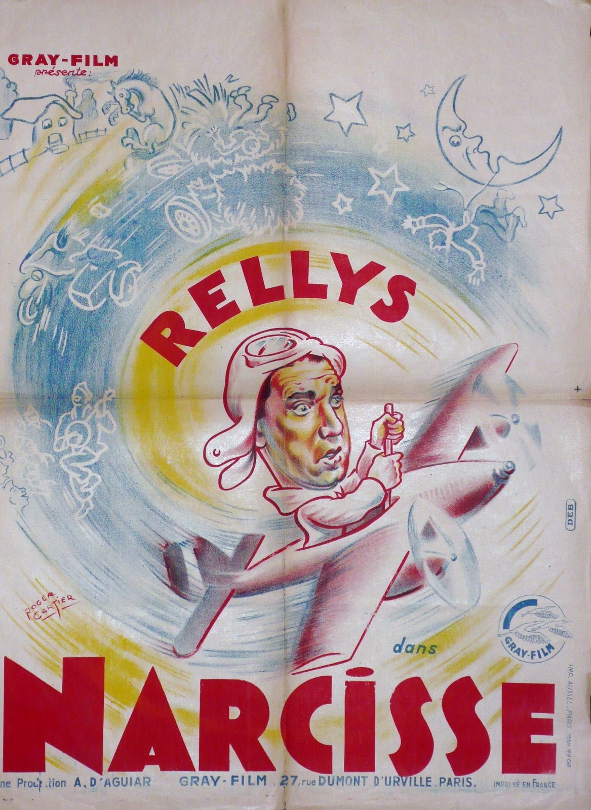 Narcisse – Original Movie Poster, France 1940