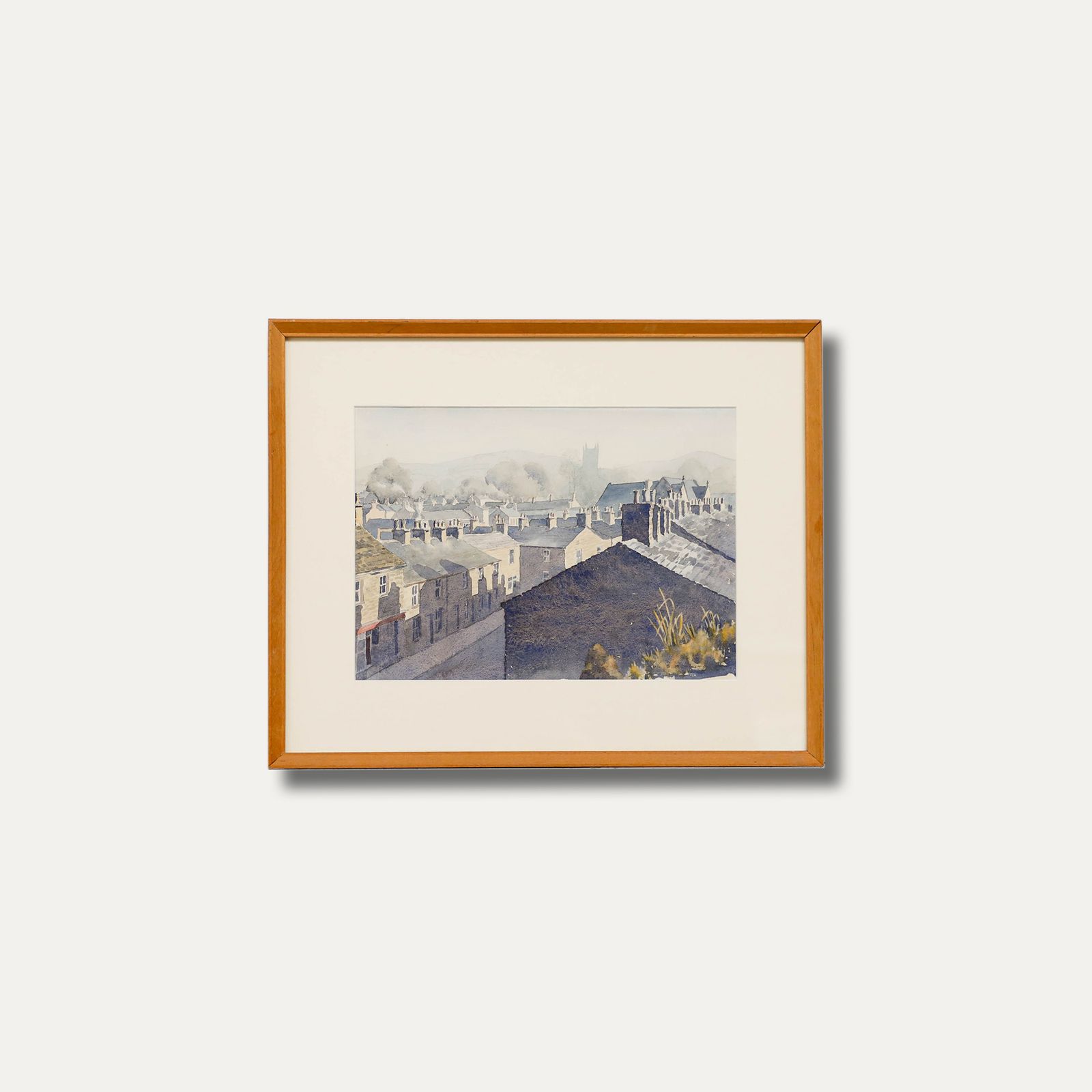 Paul B. Mountford Framed 20th Century Watercolour, Above Water Street photo buy