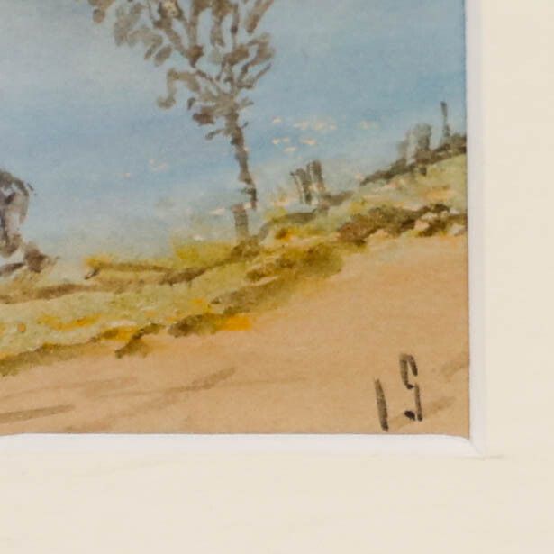 I.S 19th Century Watercolour, The Little Cottage photo 77.0