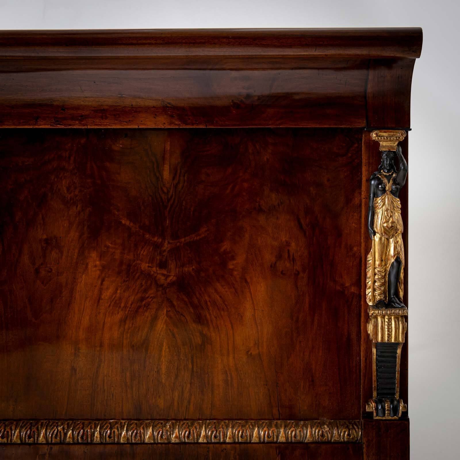 photo vinterior Pair Of Viennese Empire Beds, Early 19th Century