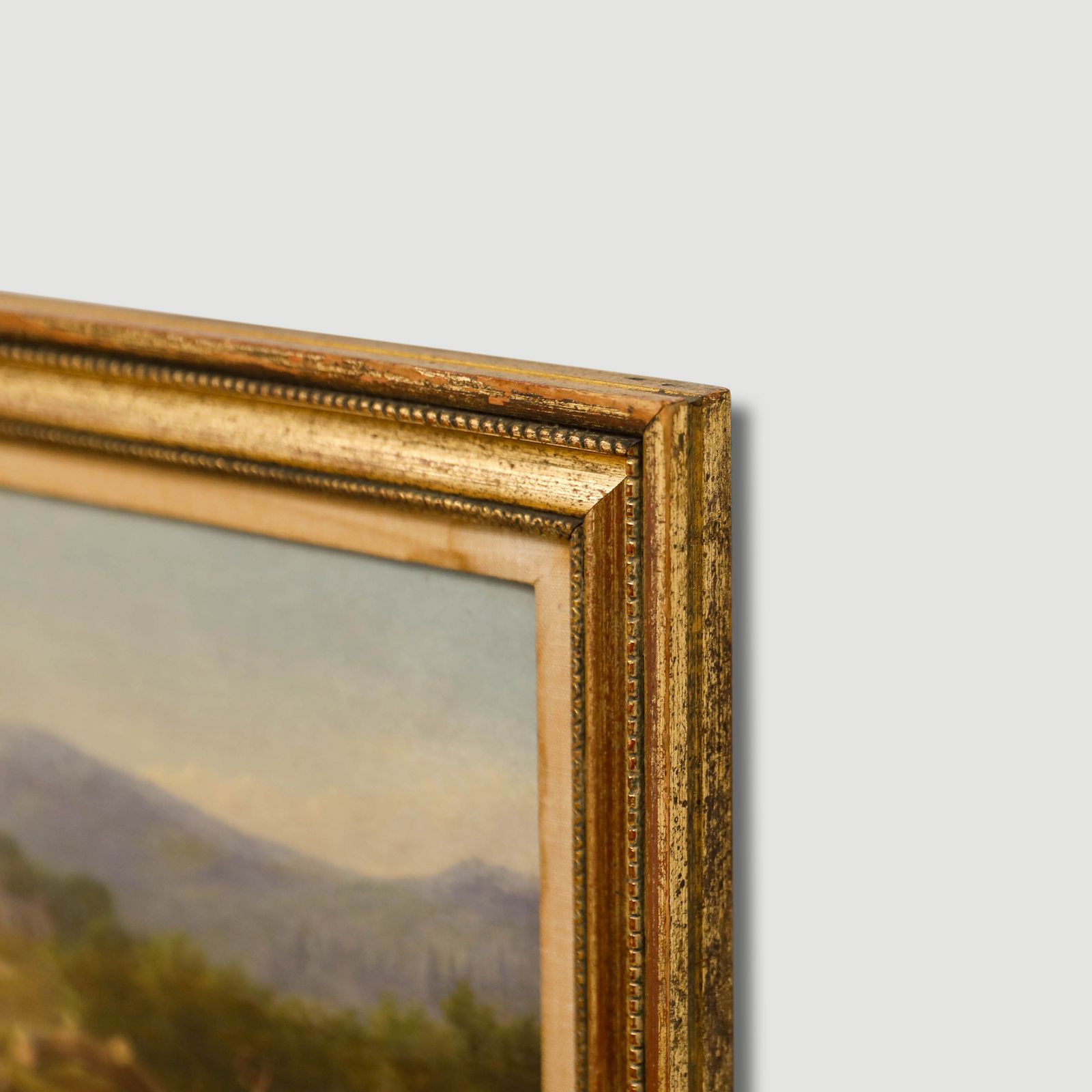Enrico Altrui Framed Late 19th Century Oil, Tree Felling photo 497.0