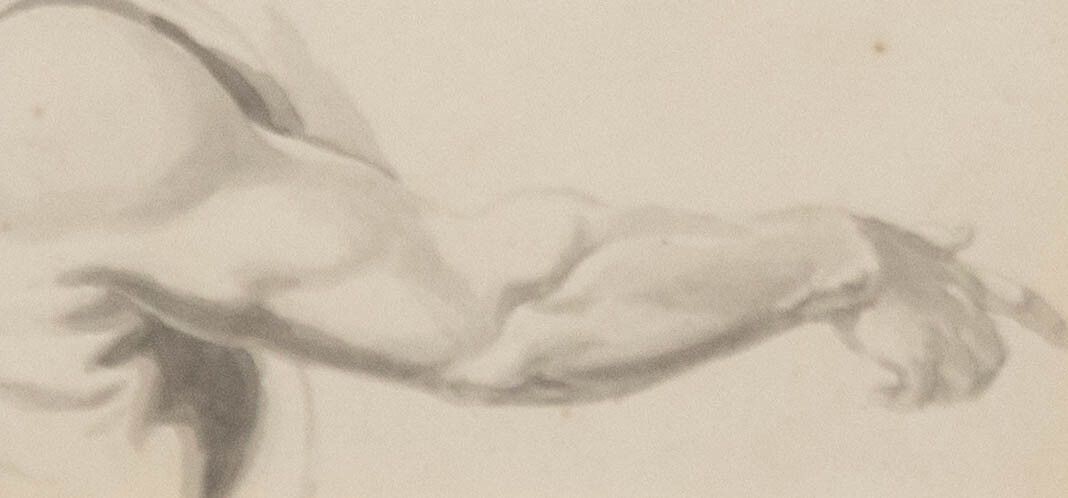 Framed 19th Century Watercolour Anatomical Study Of An Arm photo furniture