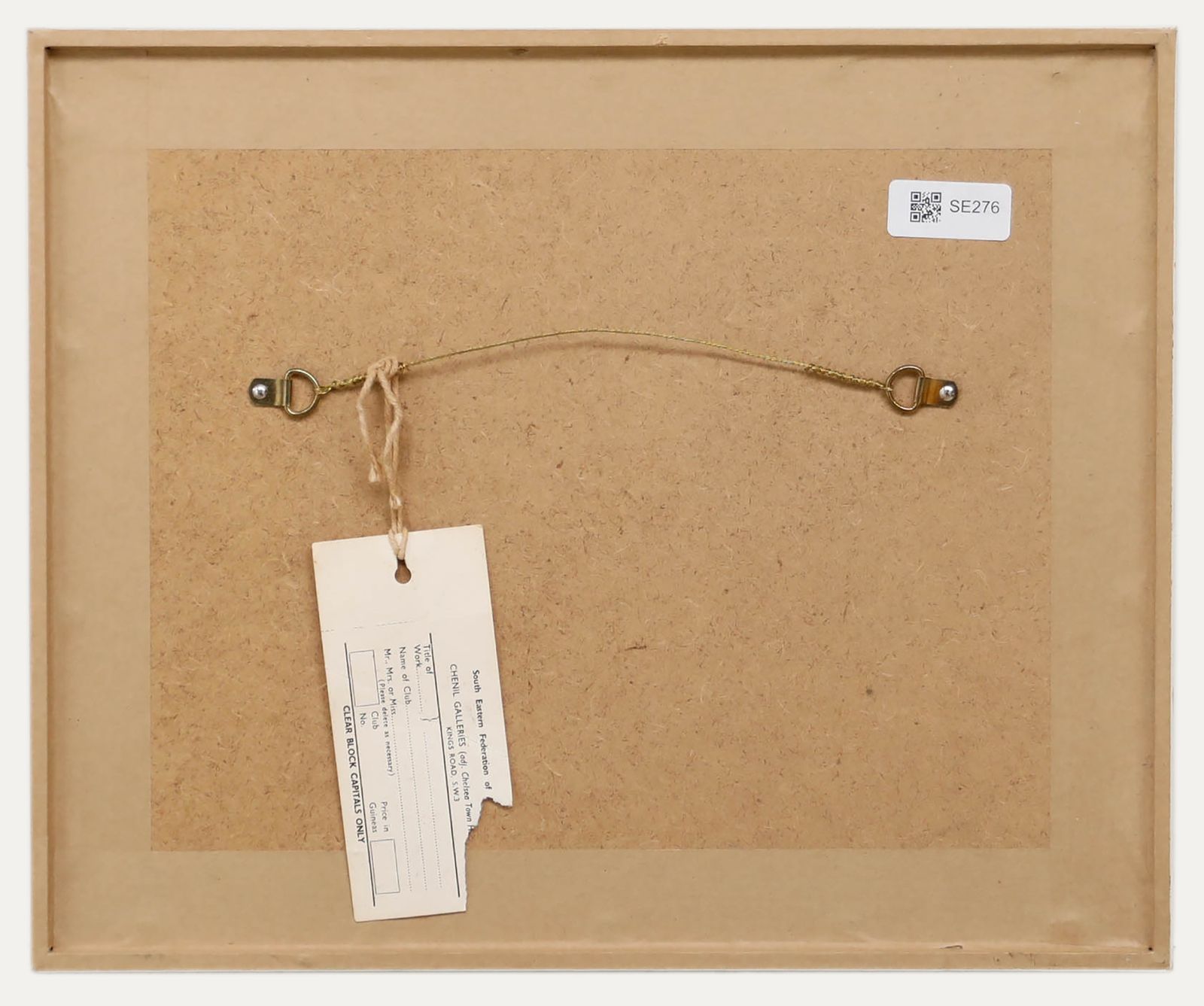 Elizabeth Hinde Framed Mid 20th Century Watercolour, Square Of The Tortoises photo for sale