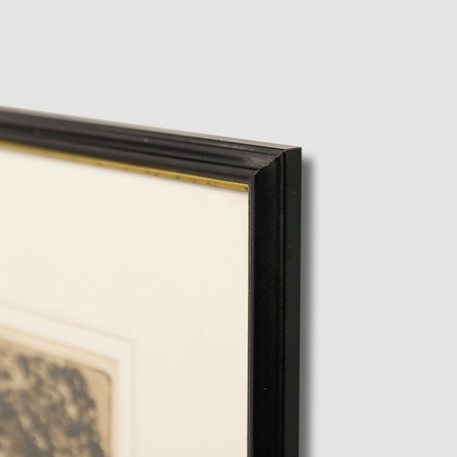 Anton Lock (1893 1970) Framed Early 20th Century Drypoint, Animal Farm photo 151.0