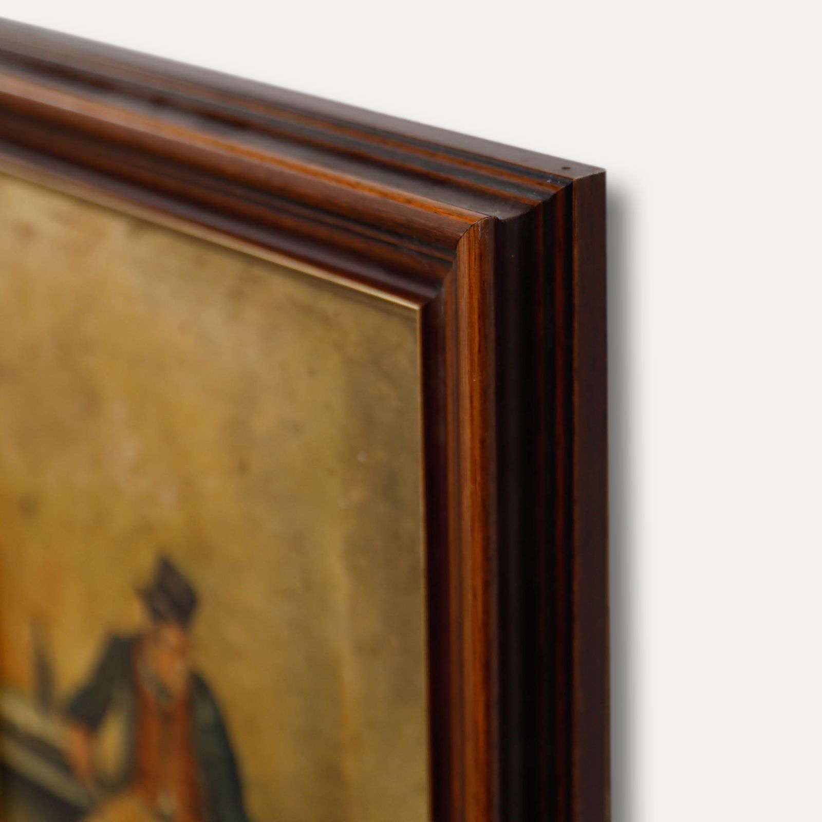 After Fred Barnard Framed Late 19th Century Oil, Bill Sikes And Bullseye photo Art