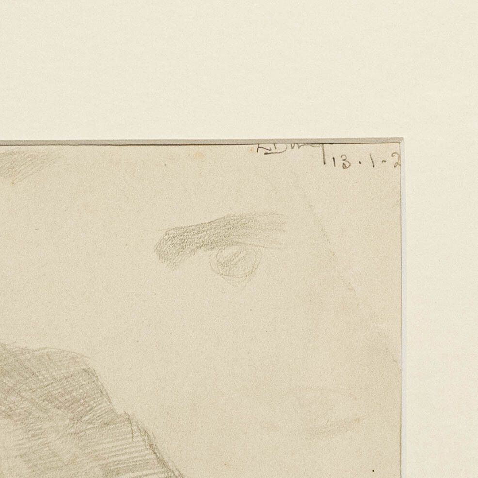 Lorna Bing (1897 1993) 1920 Graphite Drawing, Woman With Short Cropped Hair photo 120.0