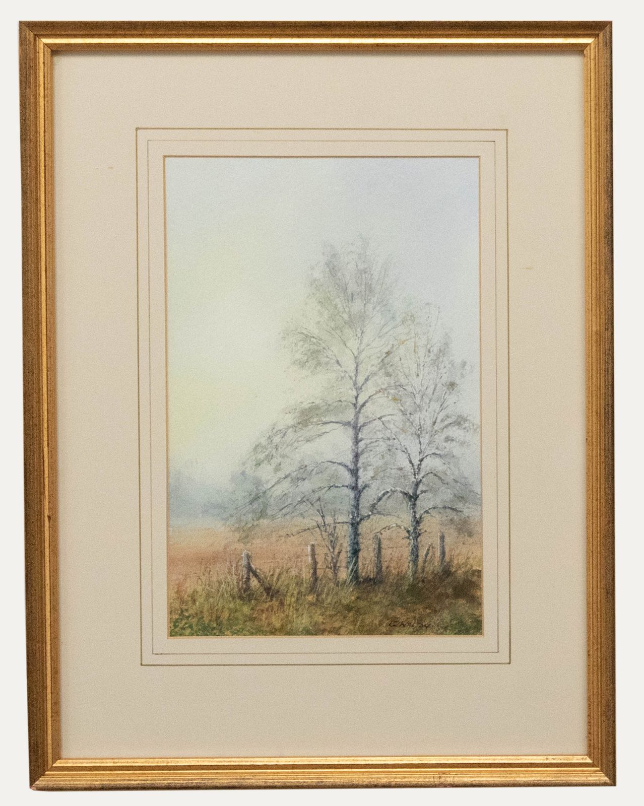 Ken Walton 20th Century Watercolour, Winter's Palette
