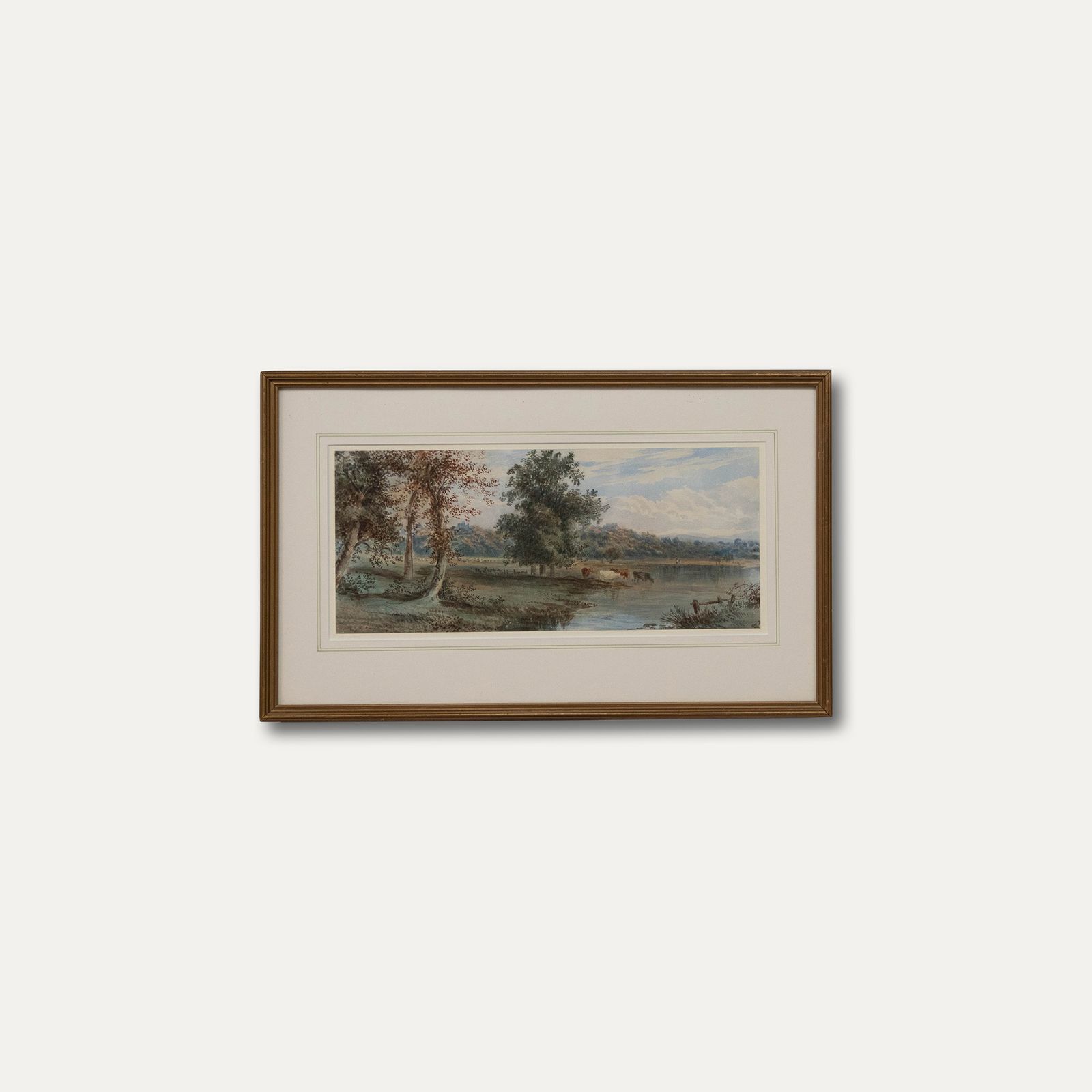 S. Shepherd (Fl.1865 1895) Late 19th Century Watercolour, Near Arundel, Sussex photo buy