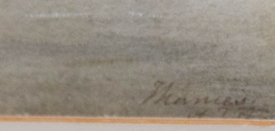 Follower Of William Lionel Wyllie (1851 1931) Framed Watercolour, Thames photo vinterior
