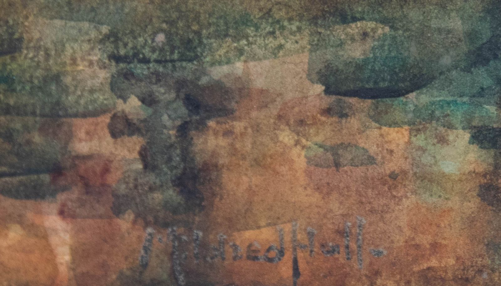 Mildred Hall (1881 1955) Early 20th Century Watercolour, An Autumn Morning photo vinterior