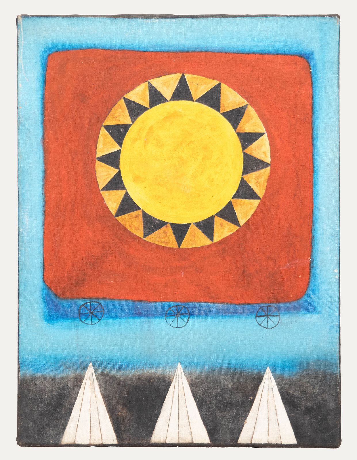 20th Century Oil Towards The Sun photo furniture