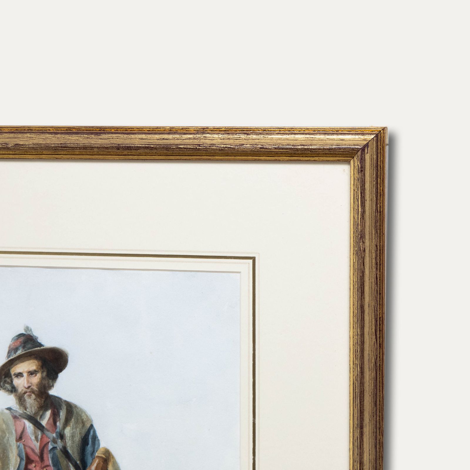 Attrib. Susan Vincent  19th Century Watercolour, Man In An Alpine Landscape photo 198.0