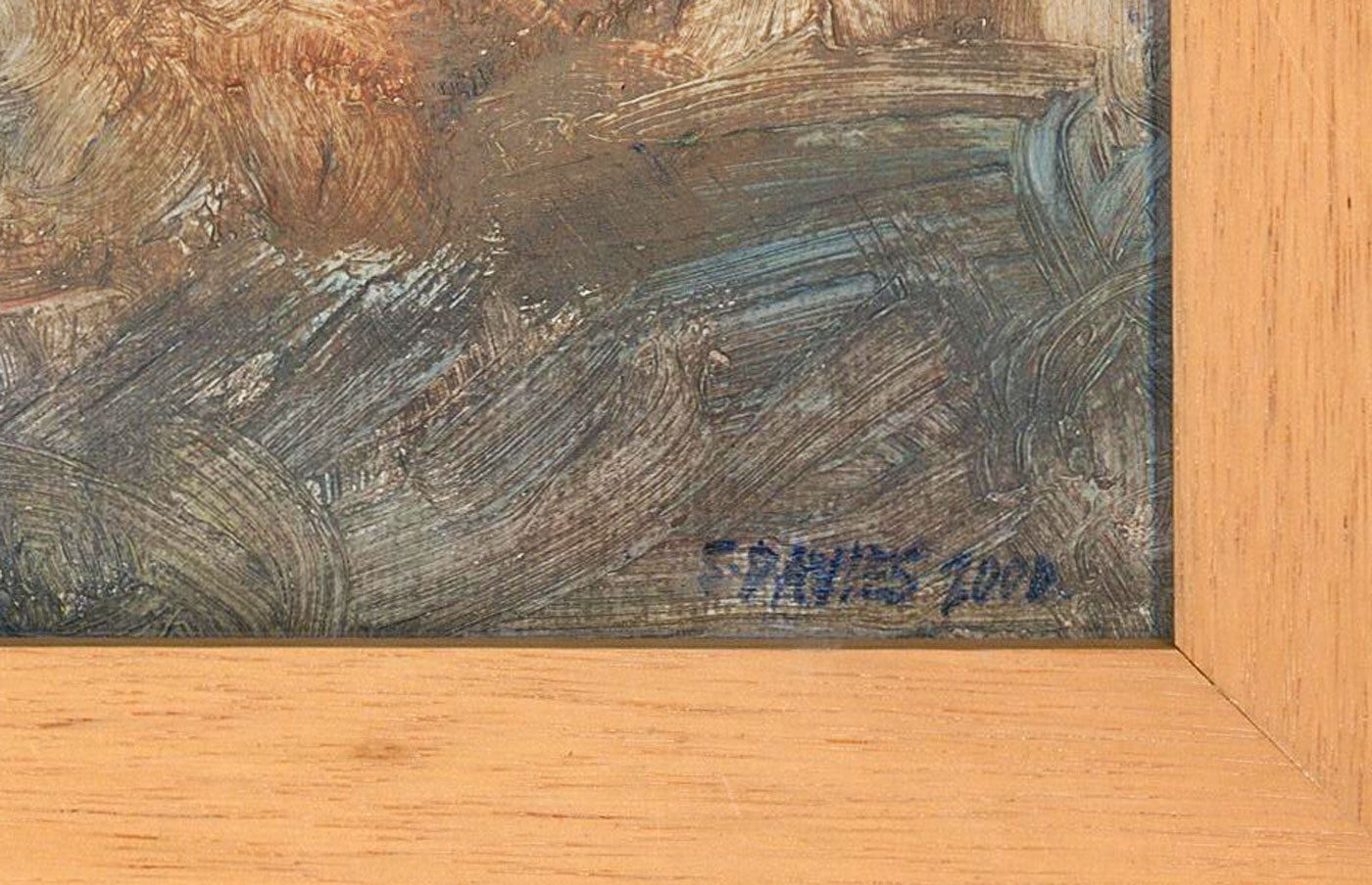 Seiriol Davies Framed Contemporary Oil, Mynyddoedd Eryri photo Art