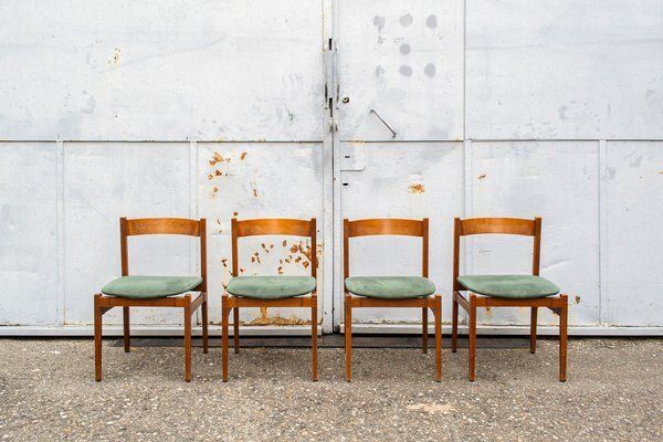 Nr. 104 Dining Chairs By G. Frattini For Cassina, 1961, Set Of 4