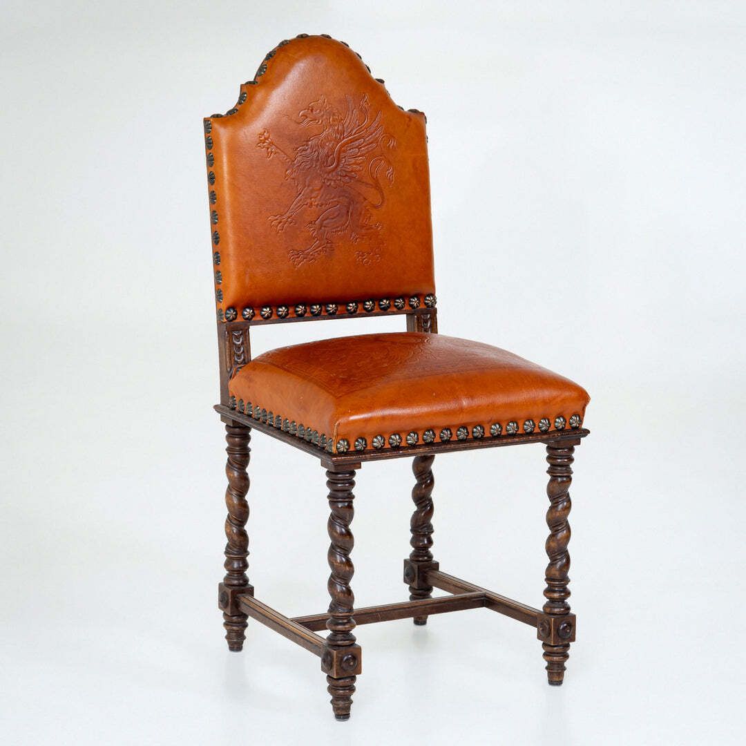 photo furniture Historicist Dining Chairs, Germany, Late 19th Century