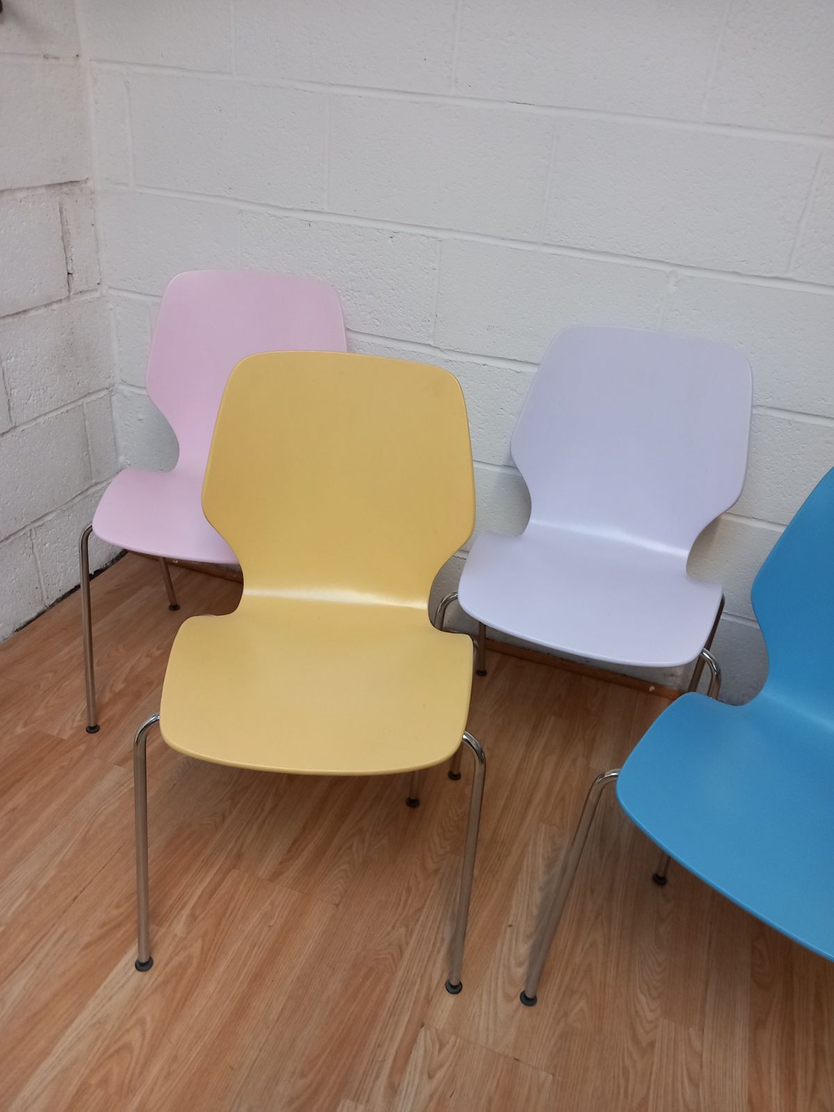 Mid Century Set Of 5 'City' Dining Chairs By Oyvind Iversen For Westnofa Norway photo buy