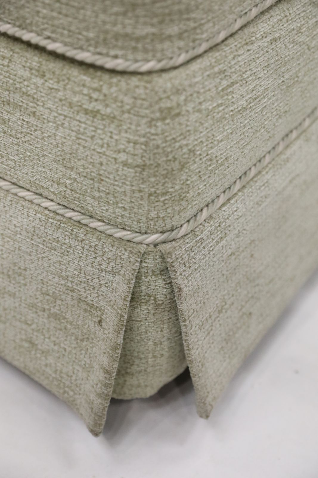 Ottoman By Vale Bridgecraft Light Green Fabric Vgc Free Uk Delivery* photo buy