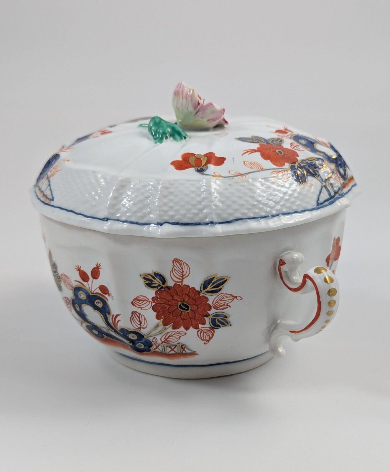 Richard Ginori, Antique And Rare Porcelain Lidded Cup, Italy, C.1850 photo 1600.0