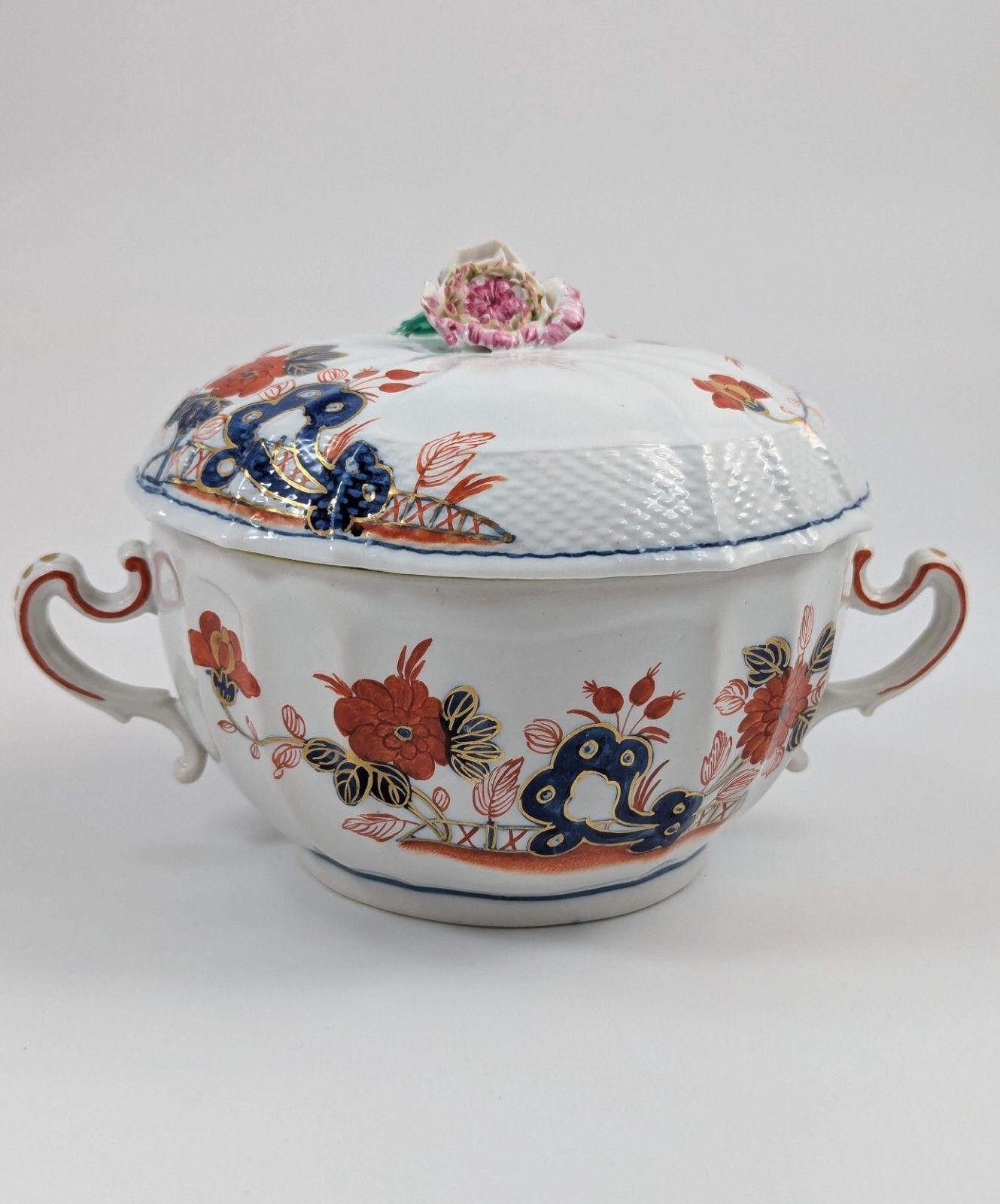 Richard Ginori, Antique And Rare Porcelain Lidded Cup, Italy, C.1850 photo buy