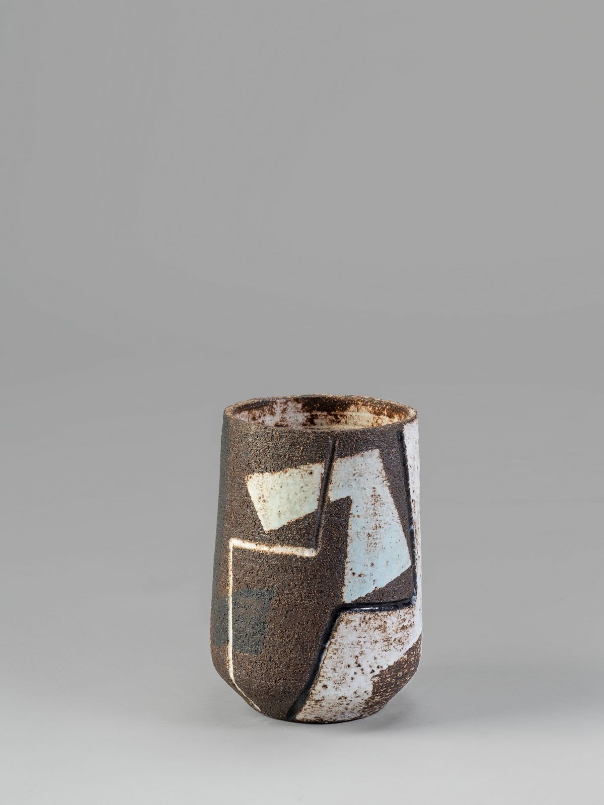 Zaalberg Holland, Glazed Stoneware Vase, 1950s photo for sale