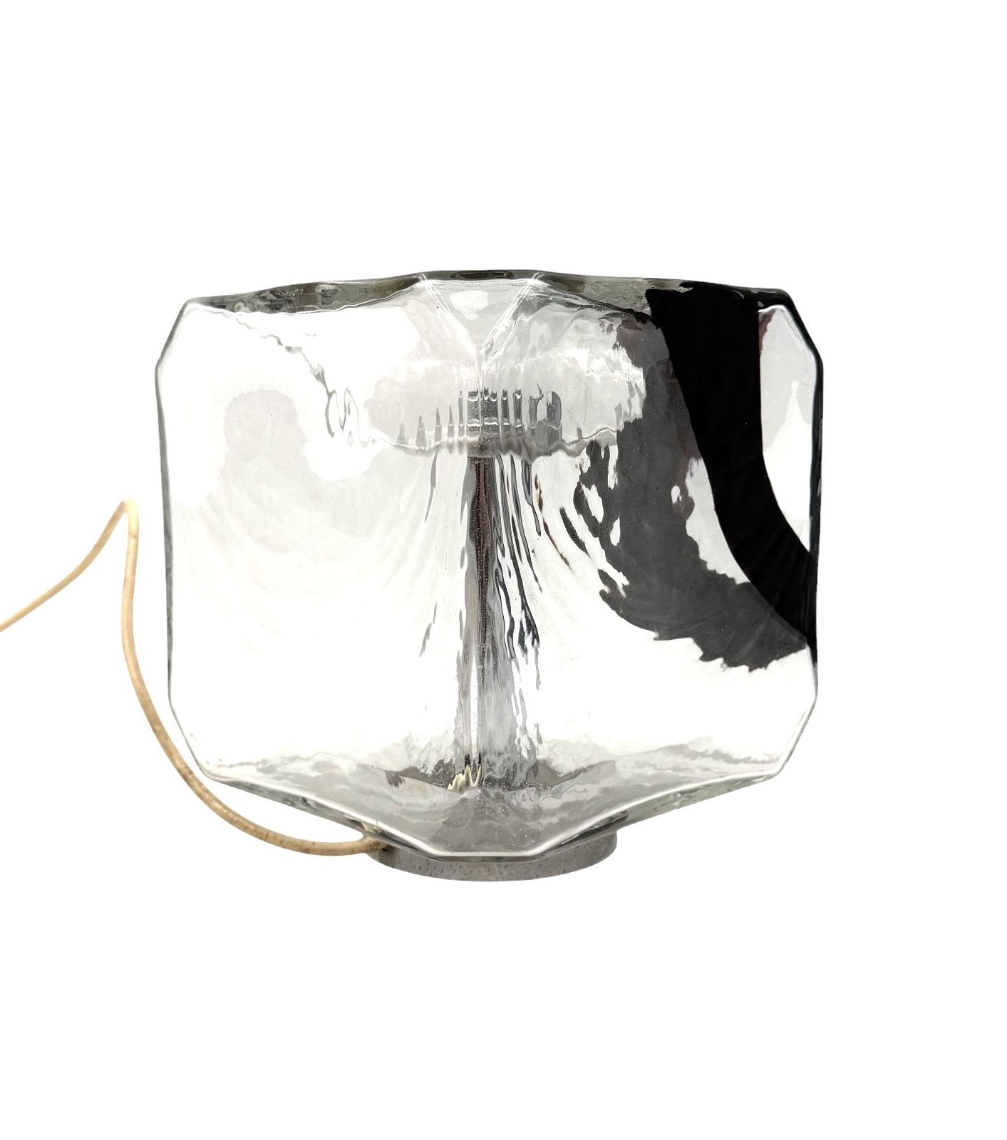 photo vinterior Fratelli Toso, Pair Of Murano Blown Glass Lamps, F.Lli Toso, Murano Italy 1970s