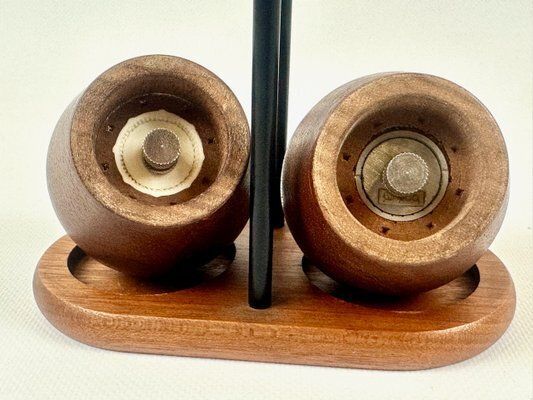 Salt And Pepper Mills Ball Boy By Richard Nissen And Carsten Jørgensen For Bodum, Denmark, 1960s, Set Of 3 photo 318.0