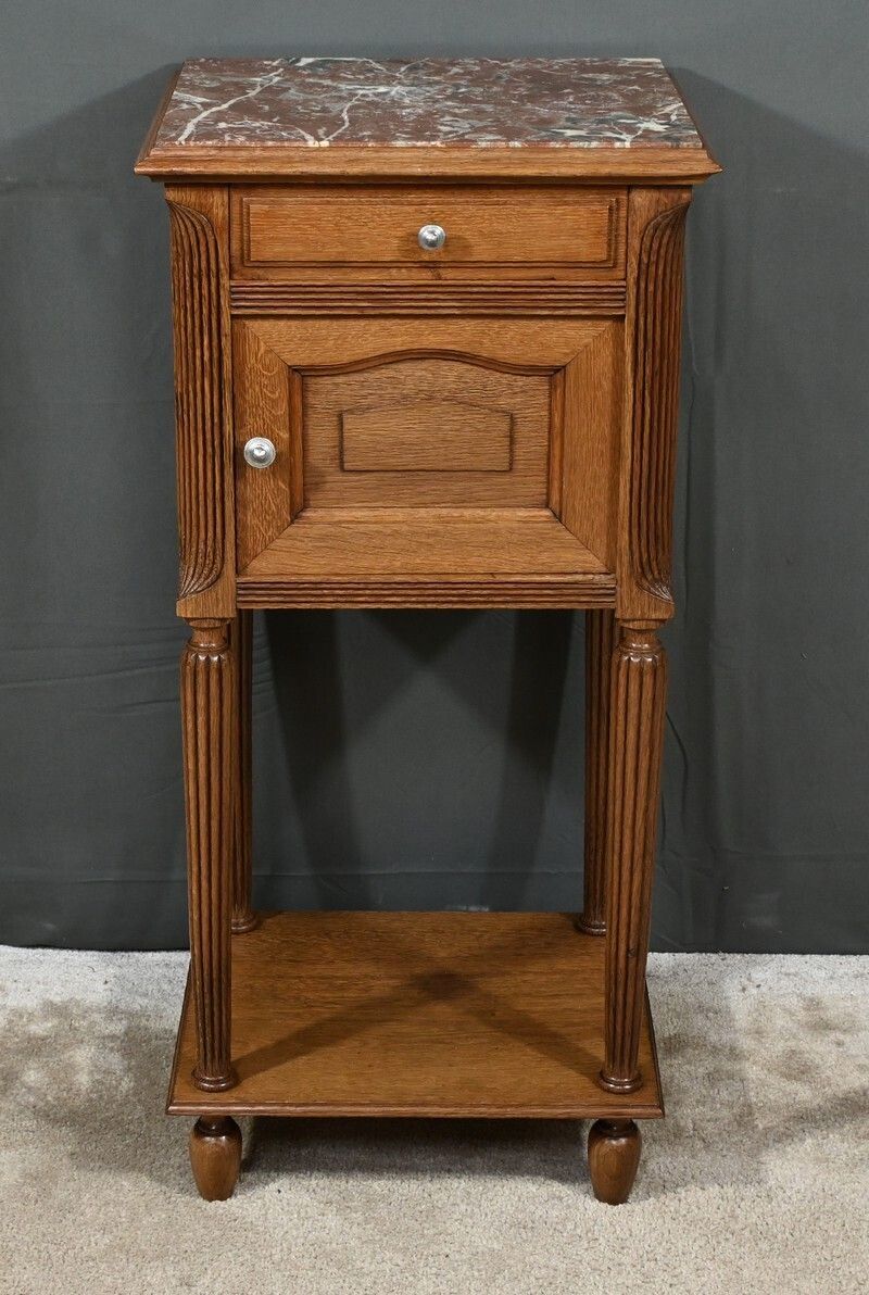 Oak Coffee Table Or Bedside Table – 1930 photo for sale
