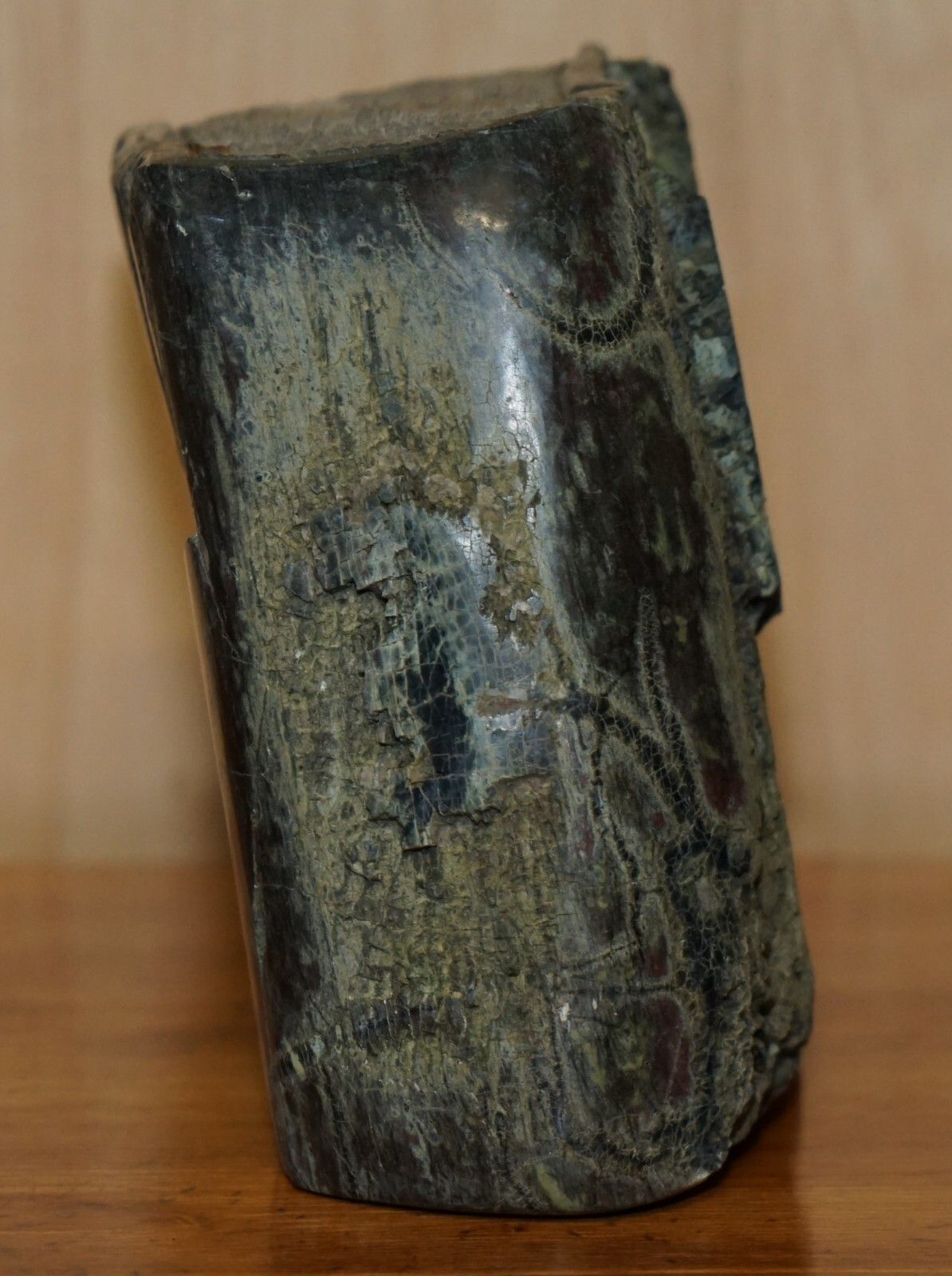 photo furniture Distressed Sulpted Antique Library Book Carved From Rock Part Of A Large Set