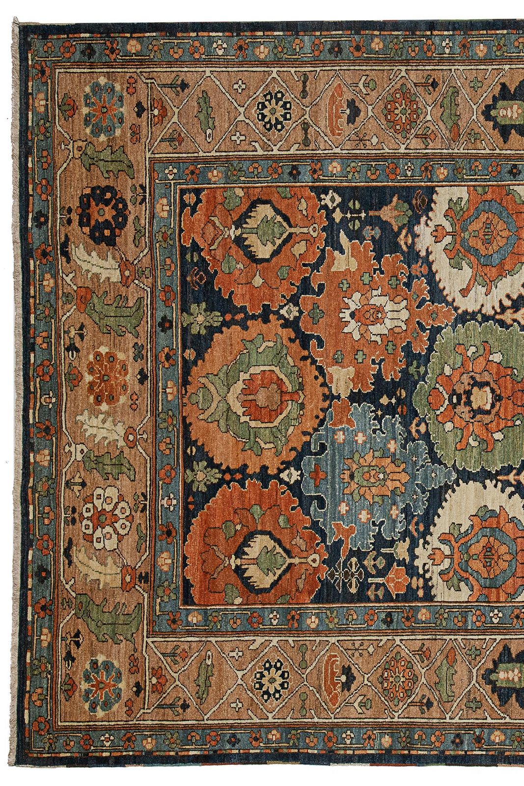 Antique Finished Serapi Carpet 313x260cm photo buy
