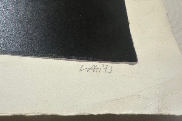 Carmelo Zotti, Notturno Apunti, 1975, Lithograph photo for sale