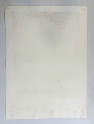 Carmelo Zotti, Notturno Apunti, 1975, Lithograph photo vinterior