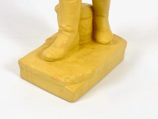 photo furniture Socialist Realist Style Ceramic Sculpture Of Sower, Former Czechoslovakia, 1940s