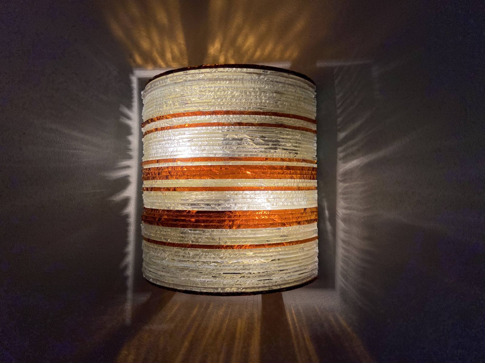 Lighting Glass Wall Lamp By Albano Poli, Italy, Circa 1960. photo