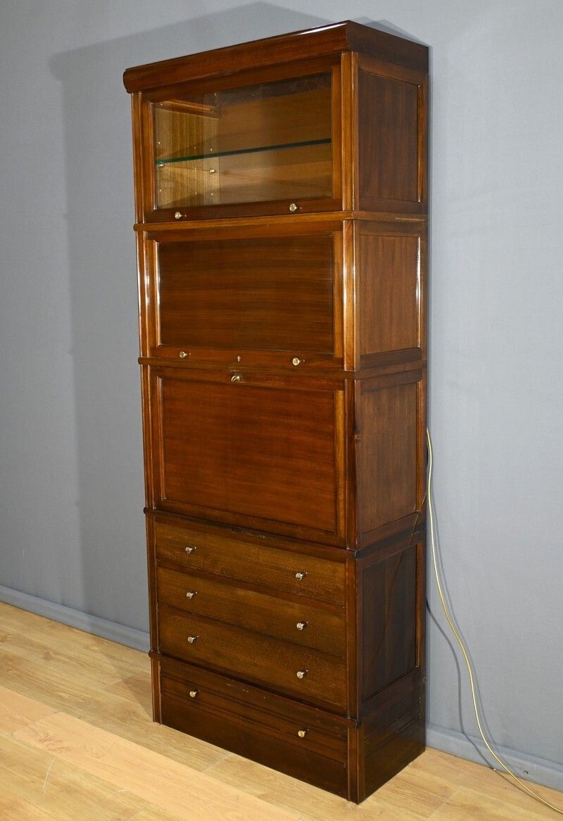 Modular Mahogany Furniture, Maison Martin Dupuis – 1970 photo Furniture