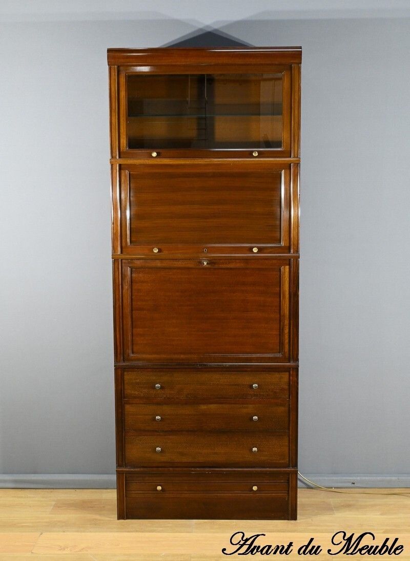 Modular Mahogany Furniture, Maison Martin Dupuis – 1970 photo vinterior