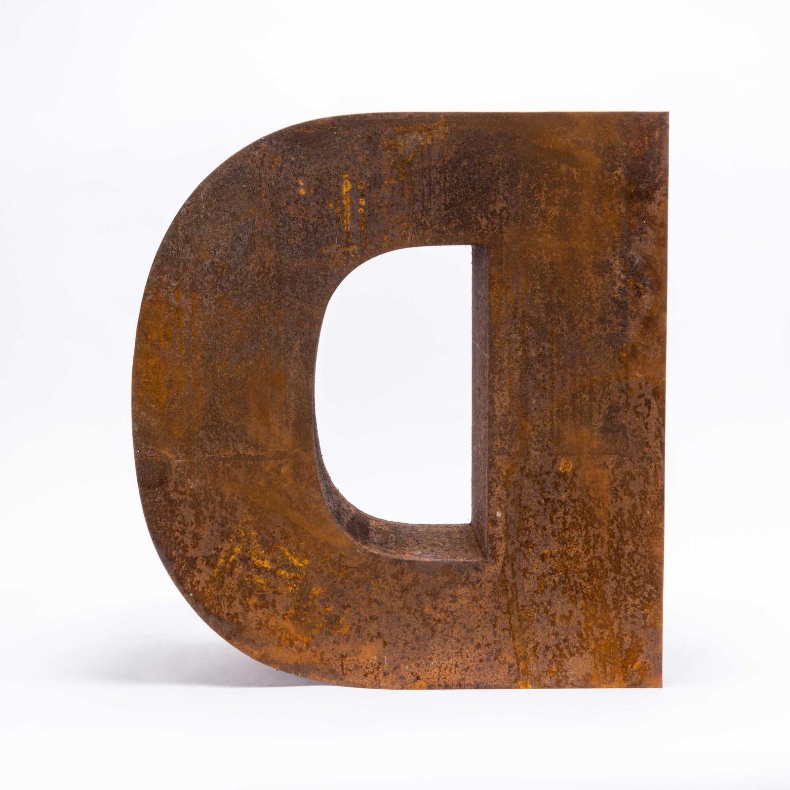 Vintage Extra Large Heavy Grade Signage Letter – D photo 150.0