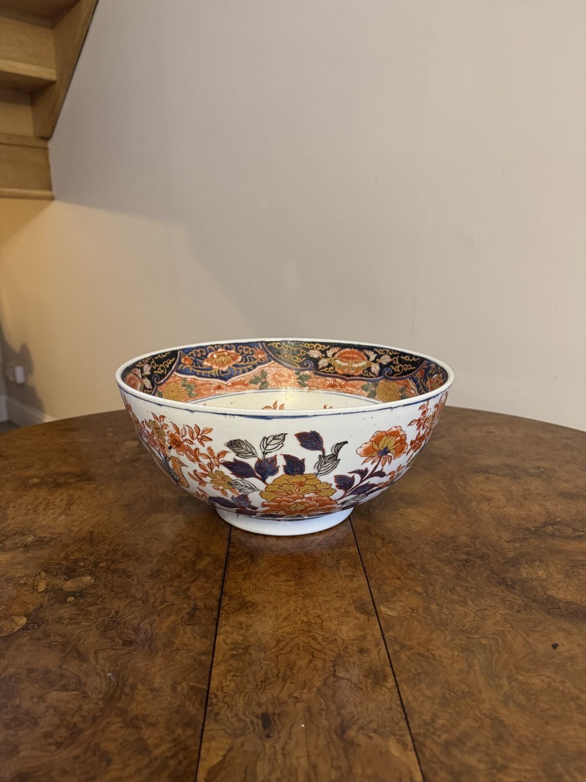 Large Antique 19th Century Quality Chinese Porcelain Bowl
