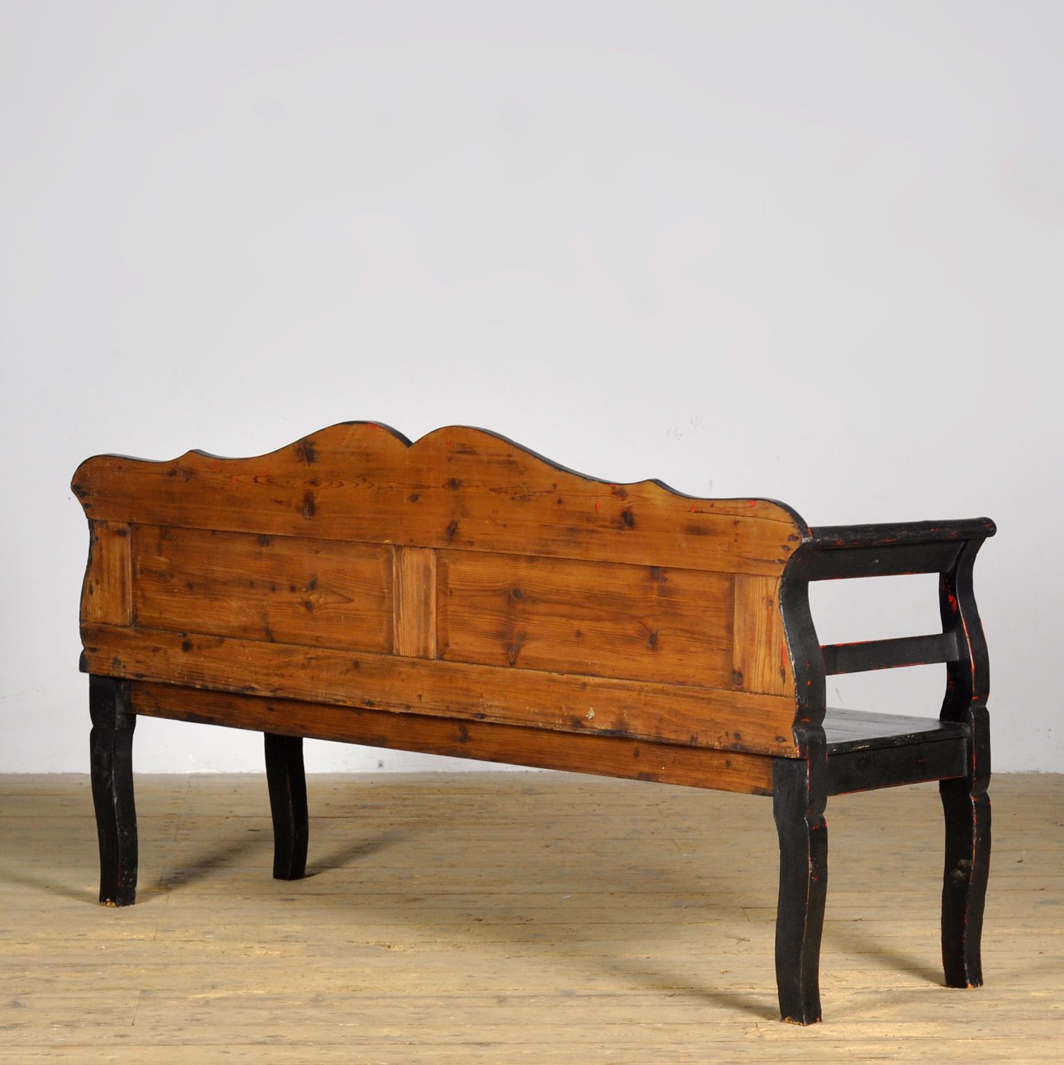 photo for sale Antique Pine Bench, 1900s