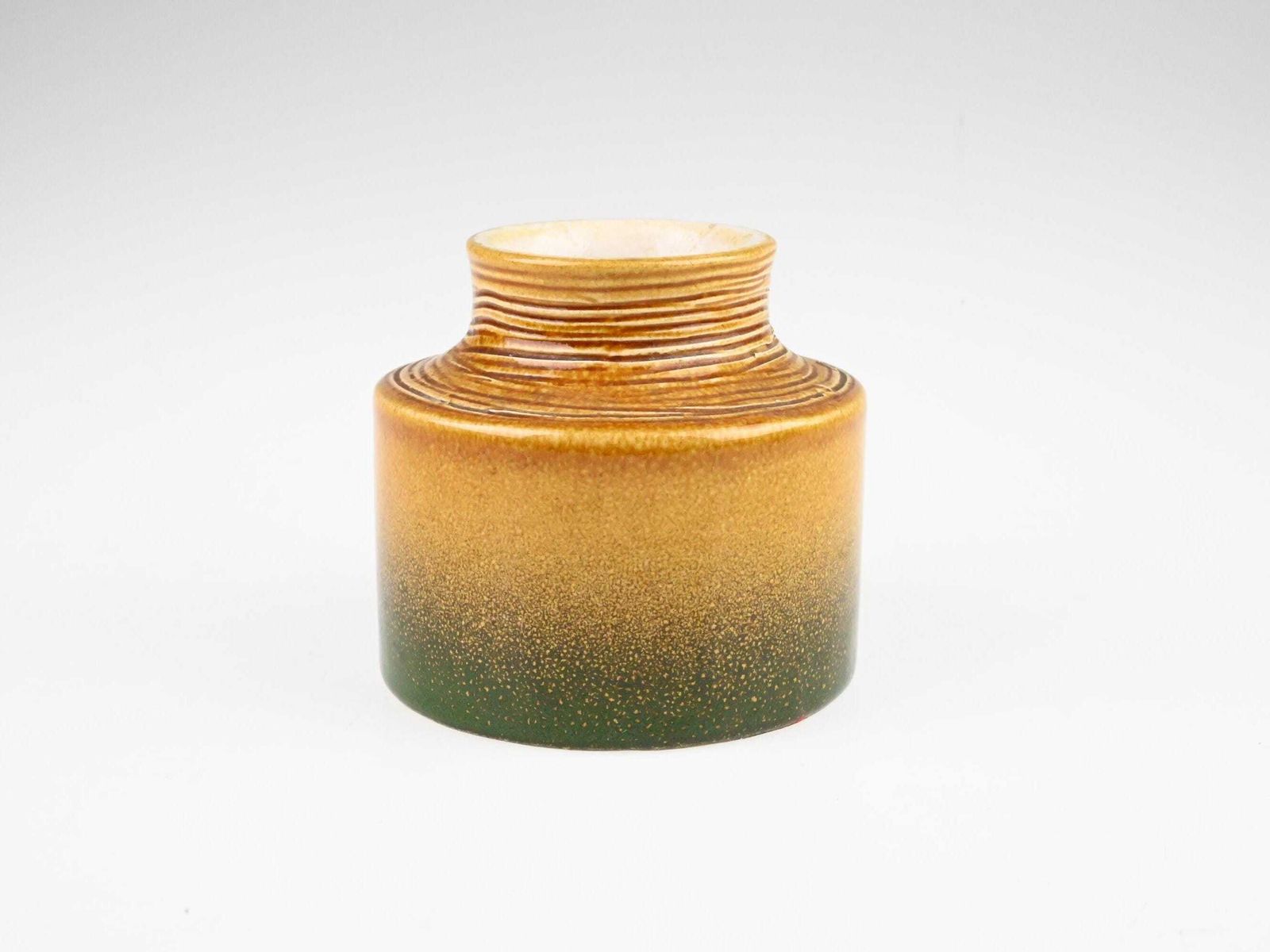 Vintage Czech Ceramic Vase, Czech Pottery, Small Ceramic Vase, Ceramic Vase, Pottery Vase, Mid Century Vase, Vintage Vase, Small Brown Vase photo Home Decor