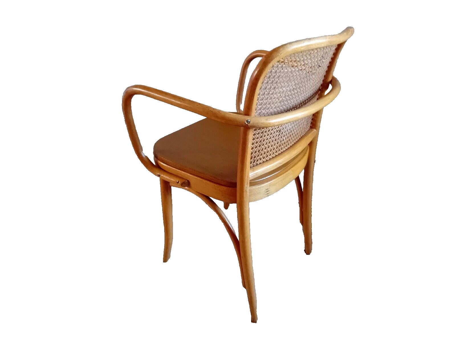 Josef Hoffman 1950's Czech Mid Century Bentwood "Prague" Chair photo 345.0