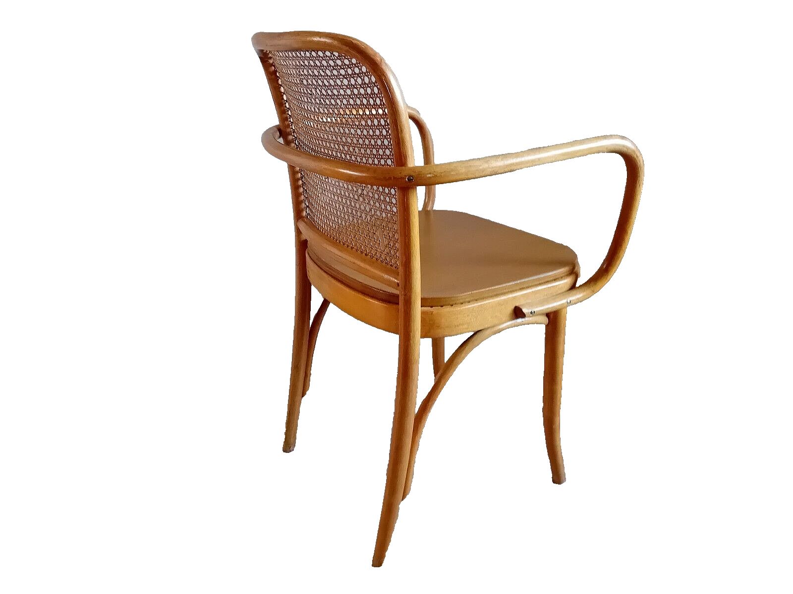 Josef Hoffman 1950's Czech Mid Century Bentwood "Prague" Chair photo vinterior