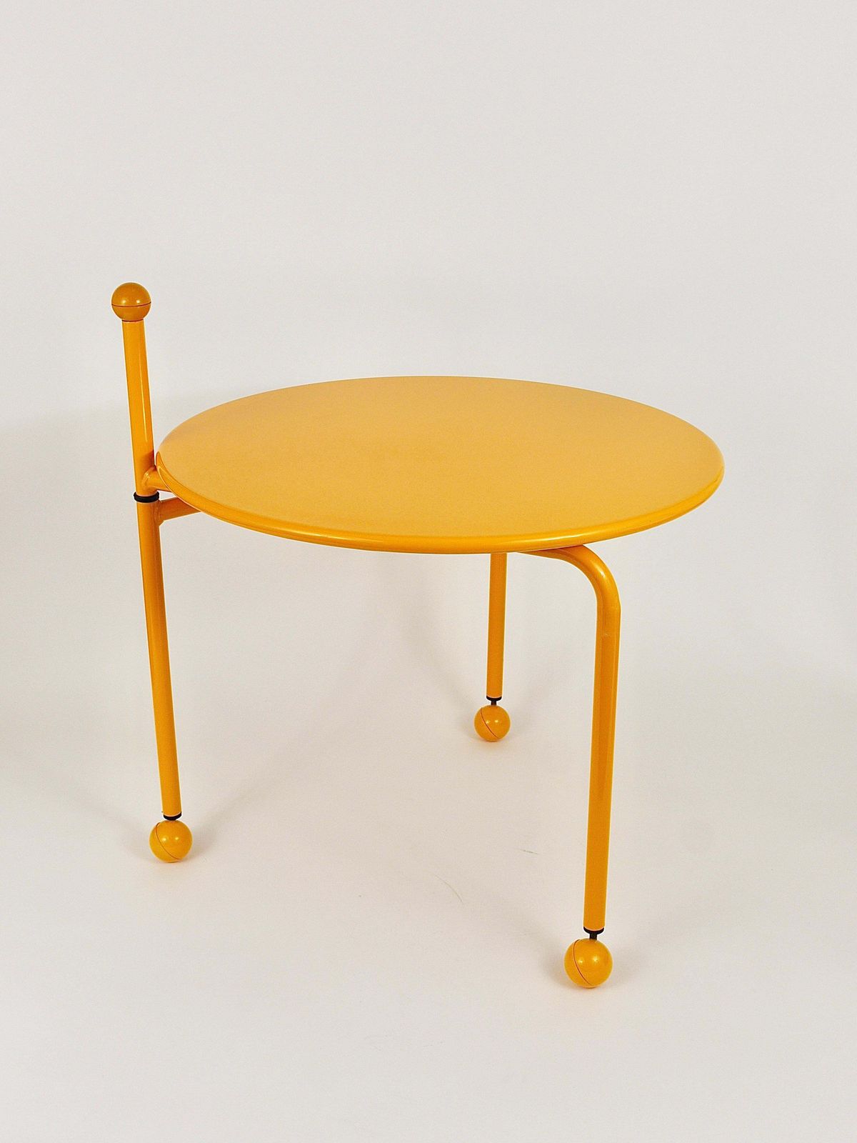 Tord Bjorklund Post Modern Side Or Coffee Table, Memphis Style, Sweden, 1980s photo vinterior