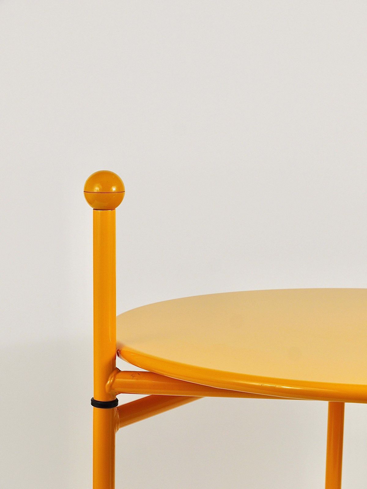 Furniture Tord Bjorklund Post Modern Side Or Coffee Table, Memphis Style, Sweden, 1980s photo